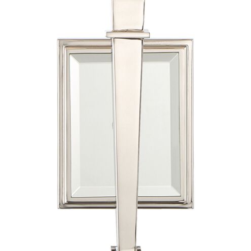 Clifton 1 Light 8 inch Polished Nickel Sconce Wall Light