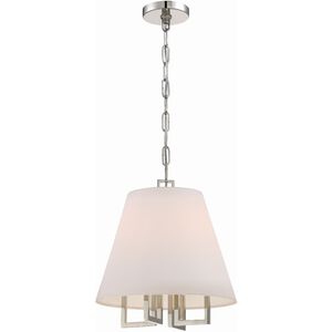 Westwood 4 Light 13.5 inch Polished Nickel Pendant Ceiling Light