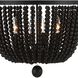 Rylee 4 Light 16.5 inch Matte Black Chandelier Ceiling Light