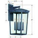 Belmont 4 Light 14 inch Graphite Sconce Wall Light