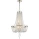 Arcadia 4 Light 18 inch Antique Silver Chandelier Ceiling Light