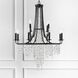 Gabrielle 12 Light 30 inch Matte Black Chandelier Ceiling Light