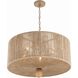 Jessa 5 Light 24 inch Burnished Silver Chandelier Ceiling Light