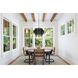 Poppy 6 Light 26.5 inch Matte Black Chandelier Ceiling Light