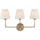 Sylvan Bath Vanity Light Wall Light in Vibrant Gold