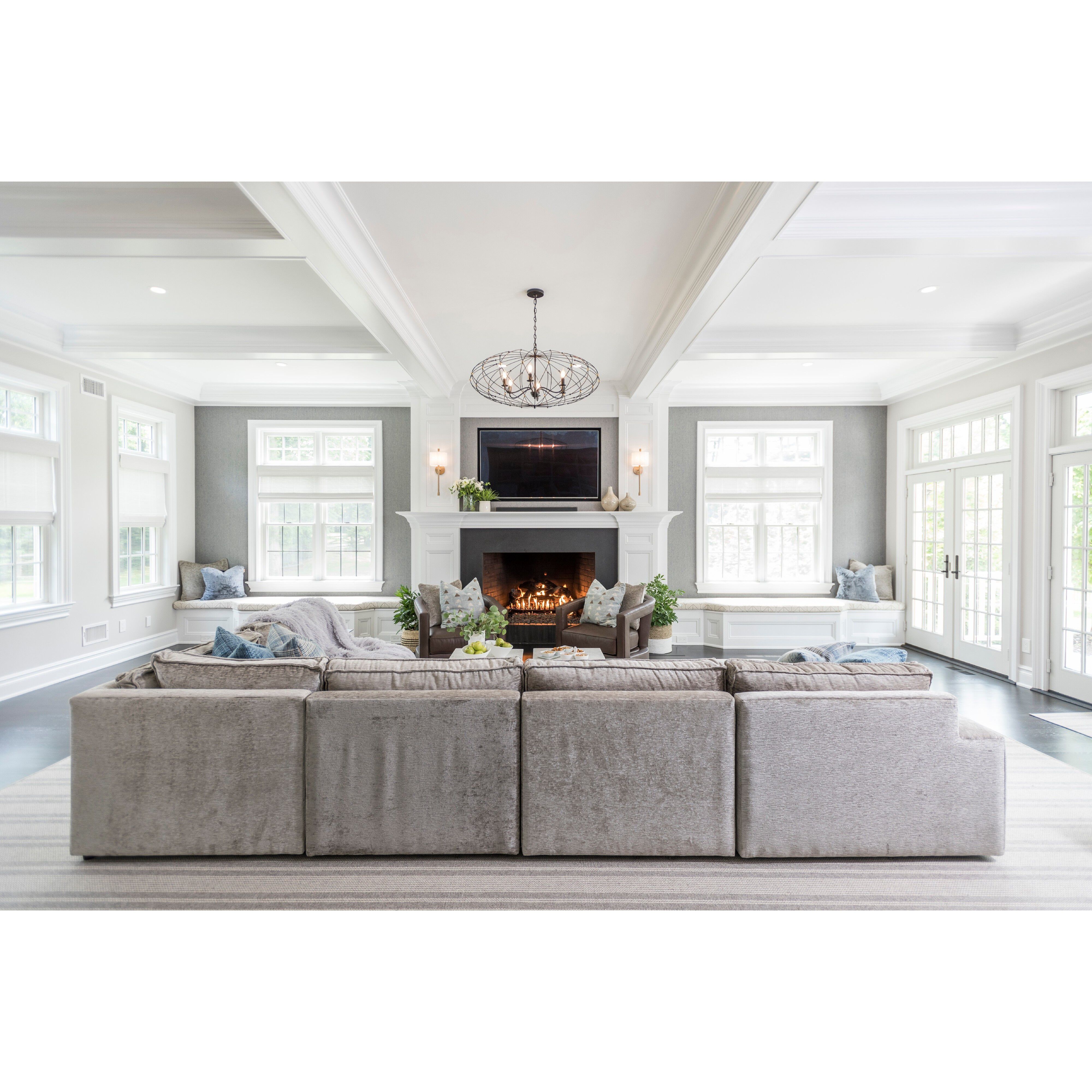 Zucca 4 Light 24.5 inch English Bronze and Antique Gold Chandelier Ceiling Light