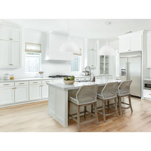 Soto 3 Light 23.5 inch White Chandelier Ceiling Light