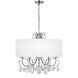 Othello 5 Light 24 inch Polished Chrome Chandelier Ceiling Light in Clear Swarovski Strass