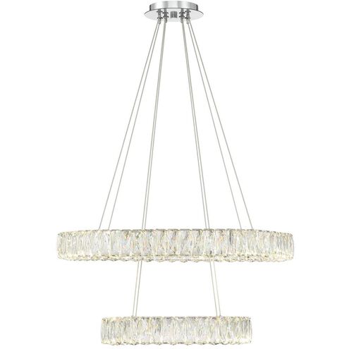 Kinsley 1 Light 28 inch Polished Chrome Pendant Ceiling Light