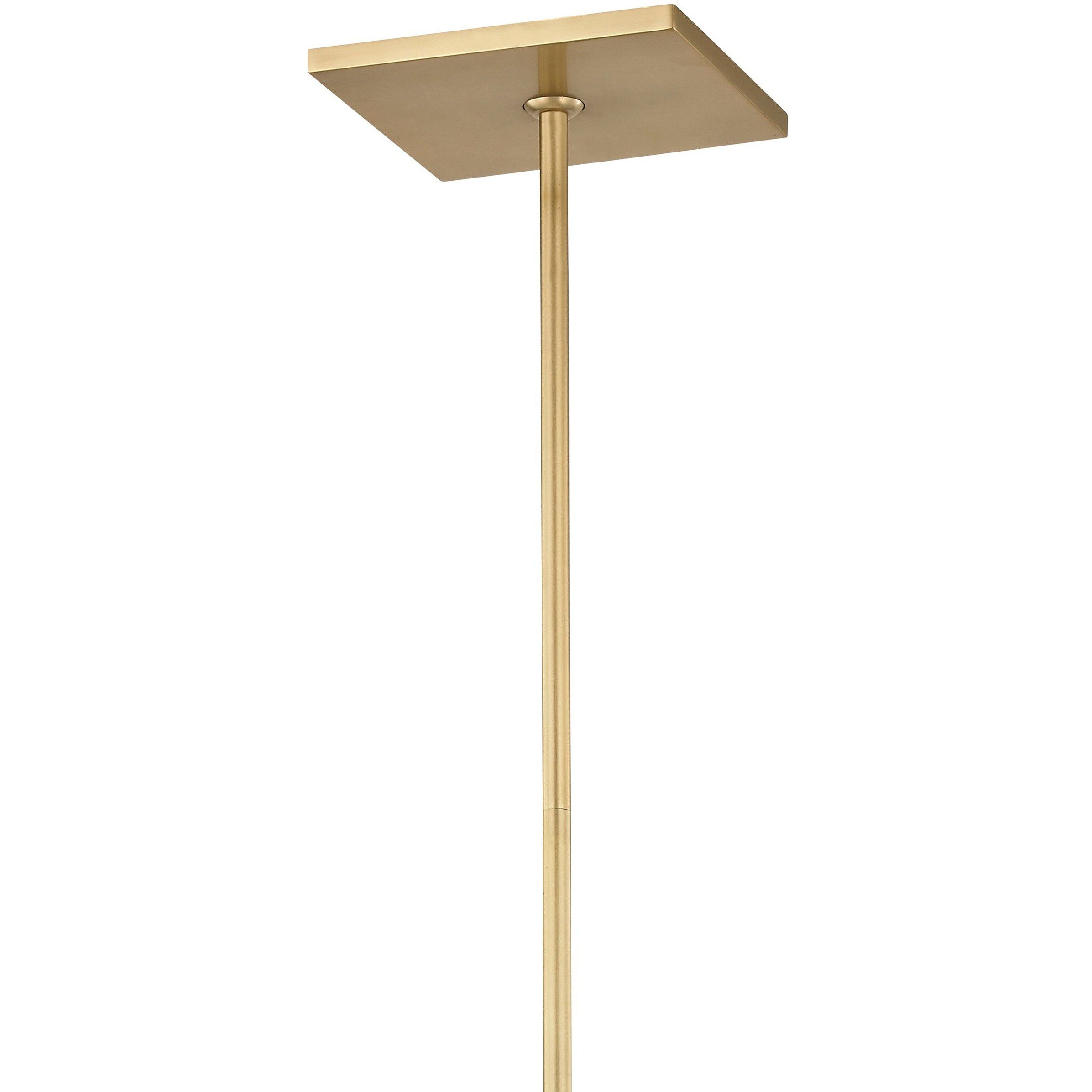 Truax 1 Light 12 inch Aged Brass Mini Pendant Ceiling Light