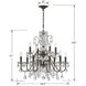 Butler 12 Light 29 inch English Bronze Chandelier Ceiling Light in Clear Spectra