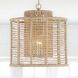 Jayna 1 Light 12.5 inch Burnished Silver Mini Pendant Ceiling Light