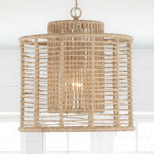 Jayna 1 Light 12.5 inch Burnished Silver Mini Pendant Ceiling Light