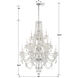 Traditional Crystal 20 Light 38 inch Polished Chrome Chandelier Ceiling Light