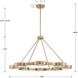 Orson 8 Light 38.5 inch Modern Gold Chandelier Ceiling Light
