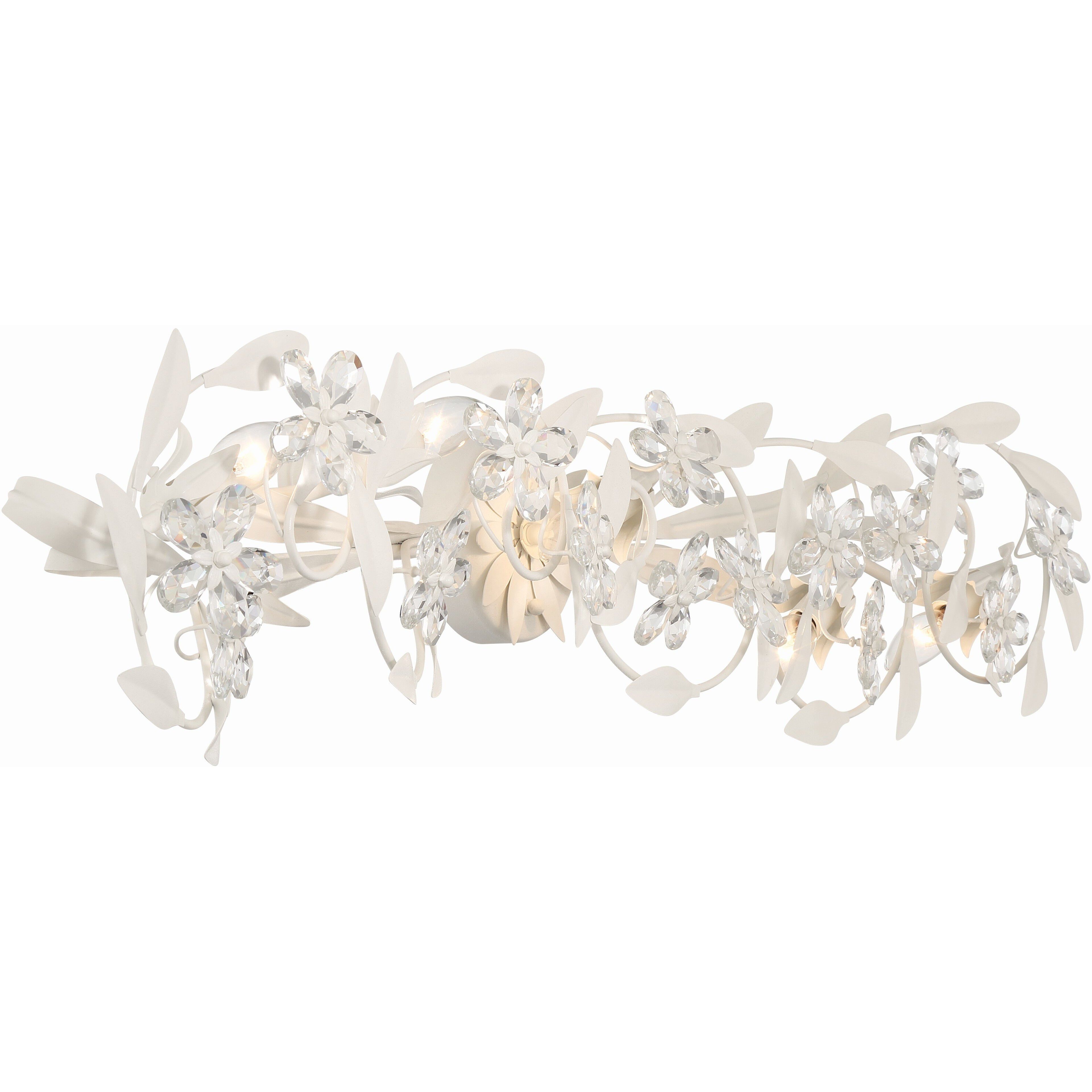 Marselle Bath Vanity Light Wall Light in Matte White