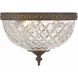 Radley 2 Light 10 inch English Bronze Flush Ceiling Light