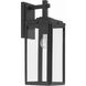 Byron 1 Light 17 inch Matte Black Outdoor Sconce