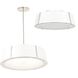 Fulton 6 Light 24 inch Polished Nickel Pendant Ceiling Light