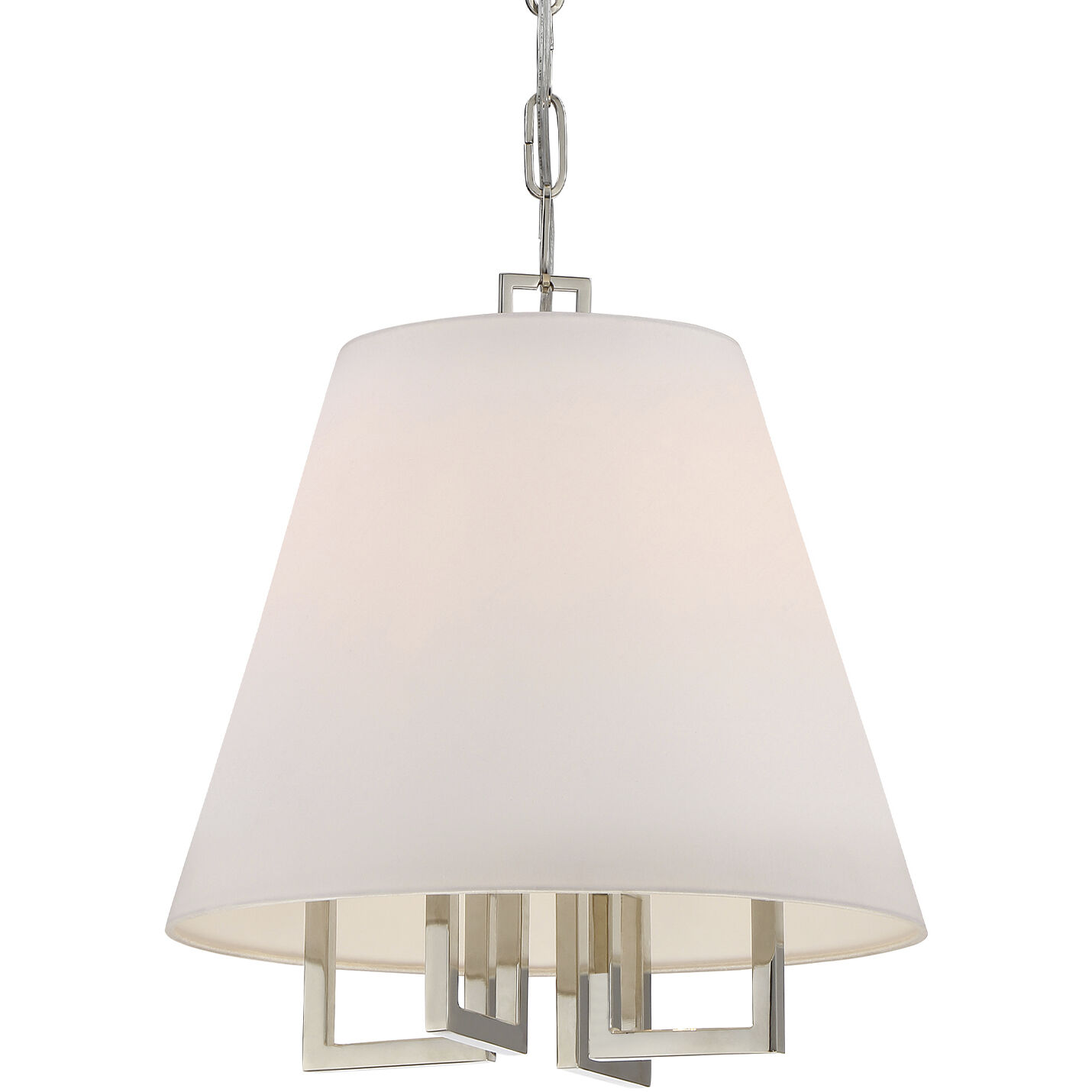 Westwood 4 Light 13.5 inch Polished Nickel Chandelier Ceiling Light