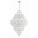 Addis 20 Light 31.5 inch Polished Chrome Chandelier Ceiling Light in Clear