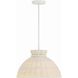 Reese 1 Light 16 inch Matte White Pendant Ceiling Light