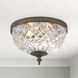 Radley 2 Light 10 inch English Bronze Flush Ceiling Light