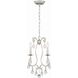 Ashton 4 Light 16 inch Olde Silver Mini Chandelier Ceiling Light in Clear Hand Cut