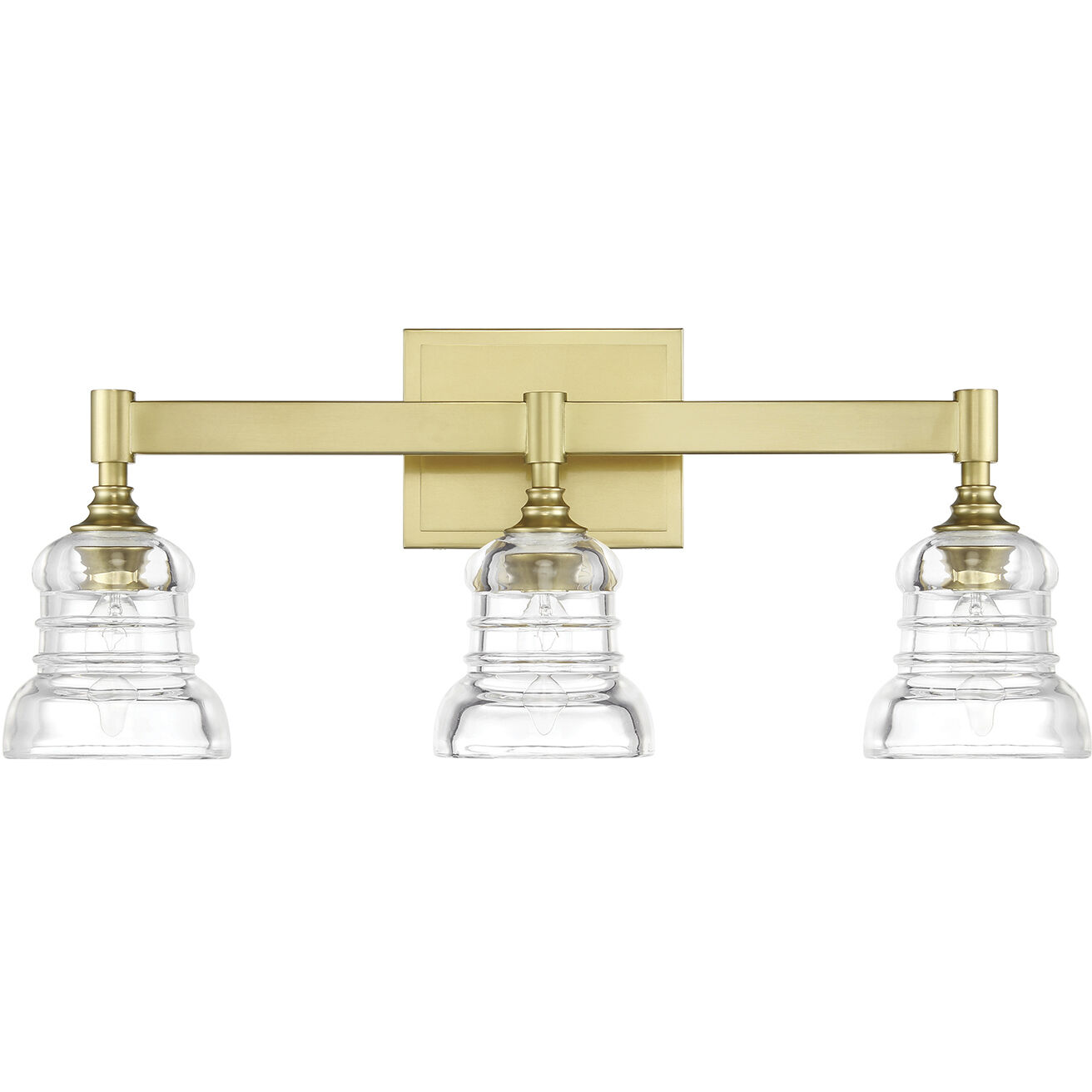 Gregory Bath Vanity Light Wall Light in Aged Brass