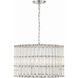 Elliot 6 Light 22.5 inch Polished Nickel Chandelier Ceiling Light