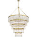 Emory 30 Light 48 inch Modern Gold Chandelier Ceiling Light