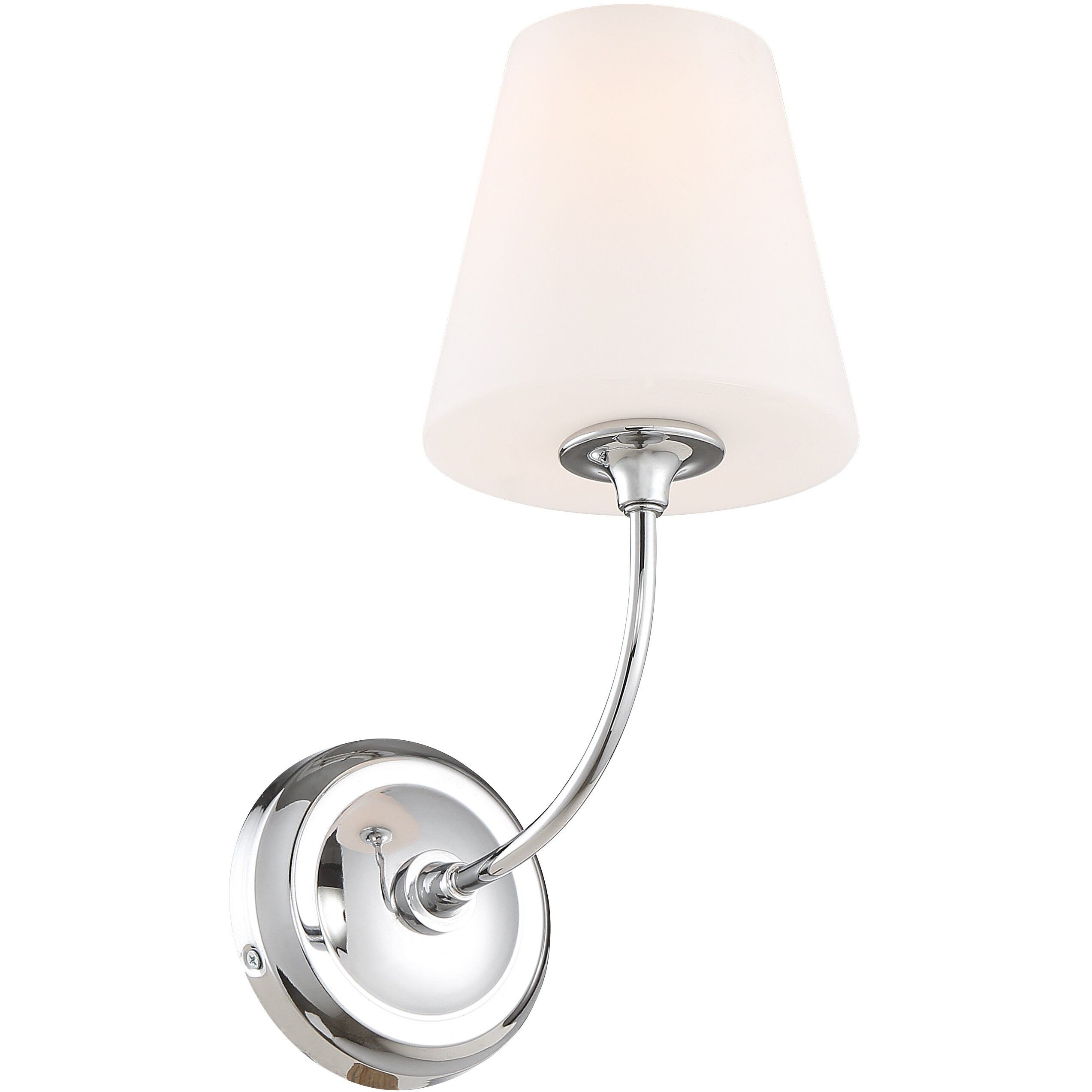 Sylvan Bath Sconce Wall Light in Polished Chrome