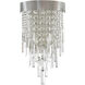 Winfield Bath Wall Light in Antique Silver
