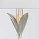 Broche Sconce Wall Light in Antique Silver