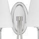 Juno Bath Wall Light in Polished Nickel