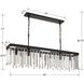 Hollis 6 Light 49 inch Forged Bronze Chandelier Ceiling Light