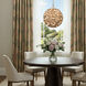 Cora 1 Light 13 inch Soft Gold Chandelier Ceiling Light