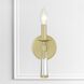 Baxter 1 Light 5 inch Aged Brass Sconce Wall Light