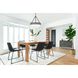 Kirby 3 Light 17.5 inch Black Forged Chandelier Ceiling Light