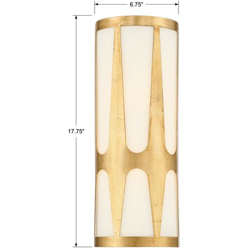 Royston Sconce Wall Light in Antique Gold