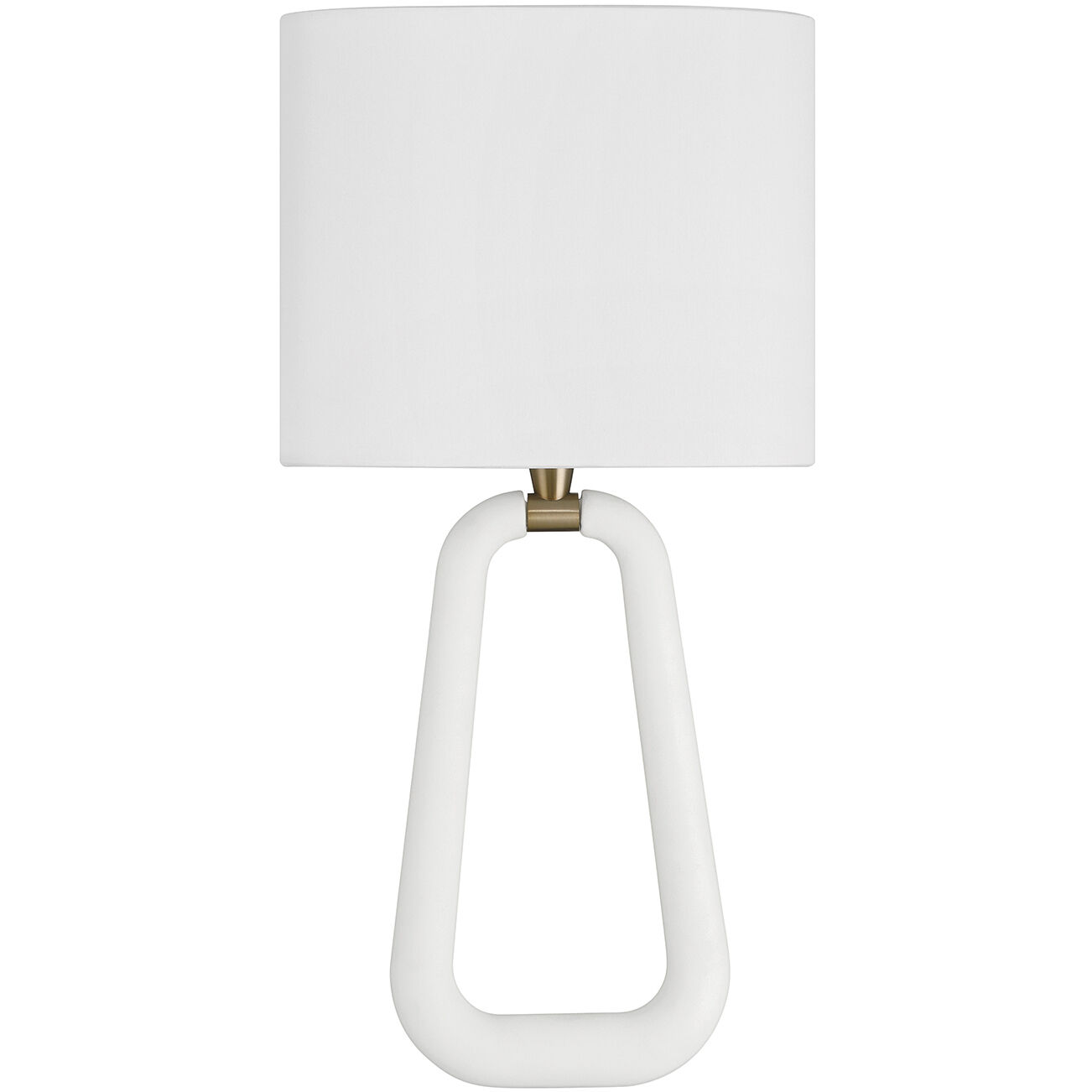 Jori Bath Wall Light in Aged Brass and Matte White