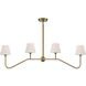 Keenan 4 Light 48.00 inch Chandelier
