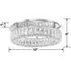 Kinsley 1 Light 18 inch Polished Chrome Flush Mount Ceiling Light