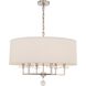 Paxton 6 Light 25.5 inch Polished Nickel Chandelier Ceiling Light