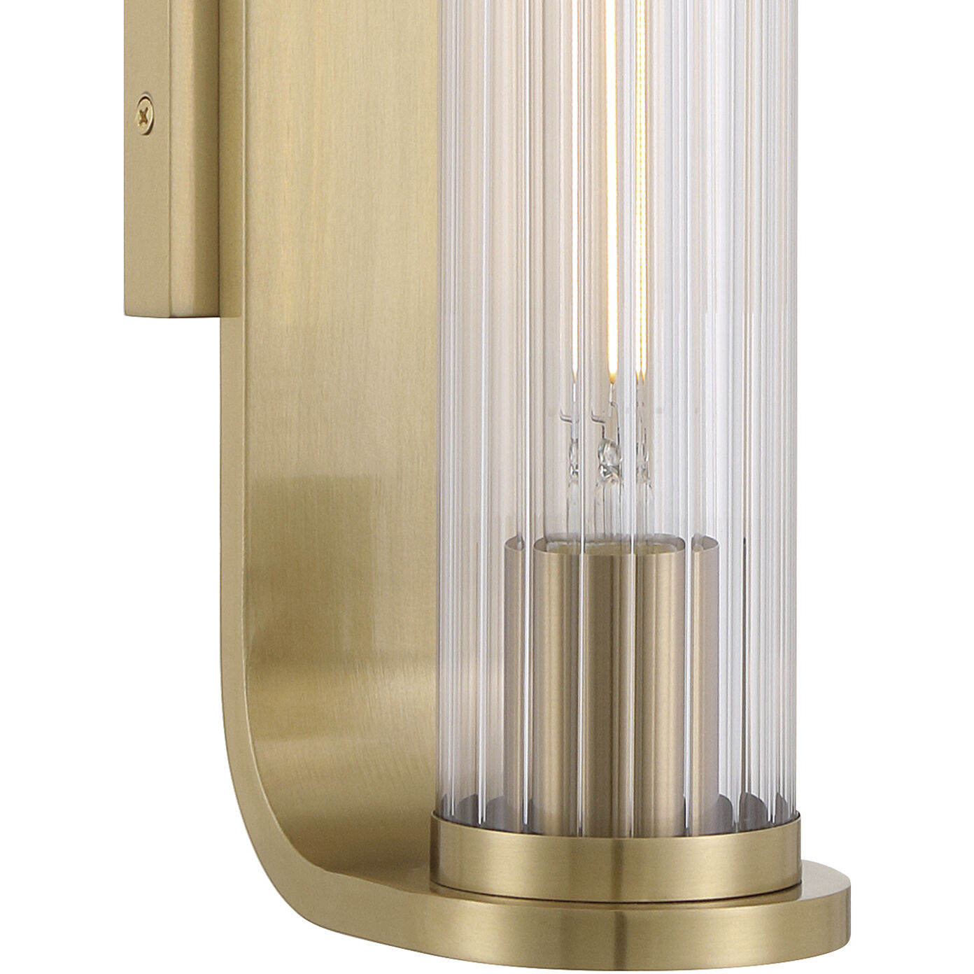Jarvis Bath Sconce Wall Light in Aged Brass