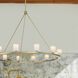 Aragon 12 Light 48 inch Soft Brass Chandelier Ceiling Light in Clear