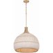 Zanzibar 5 Light 21 inch Soft Gold Pendant Ceiling Light