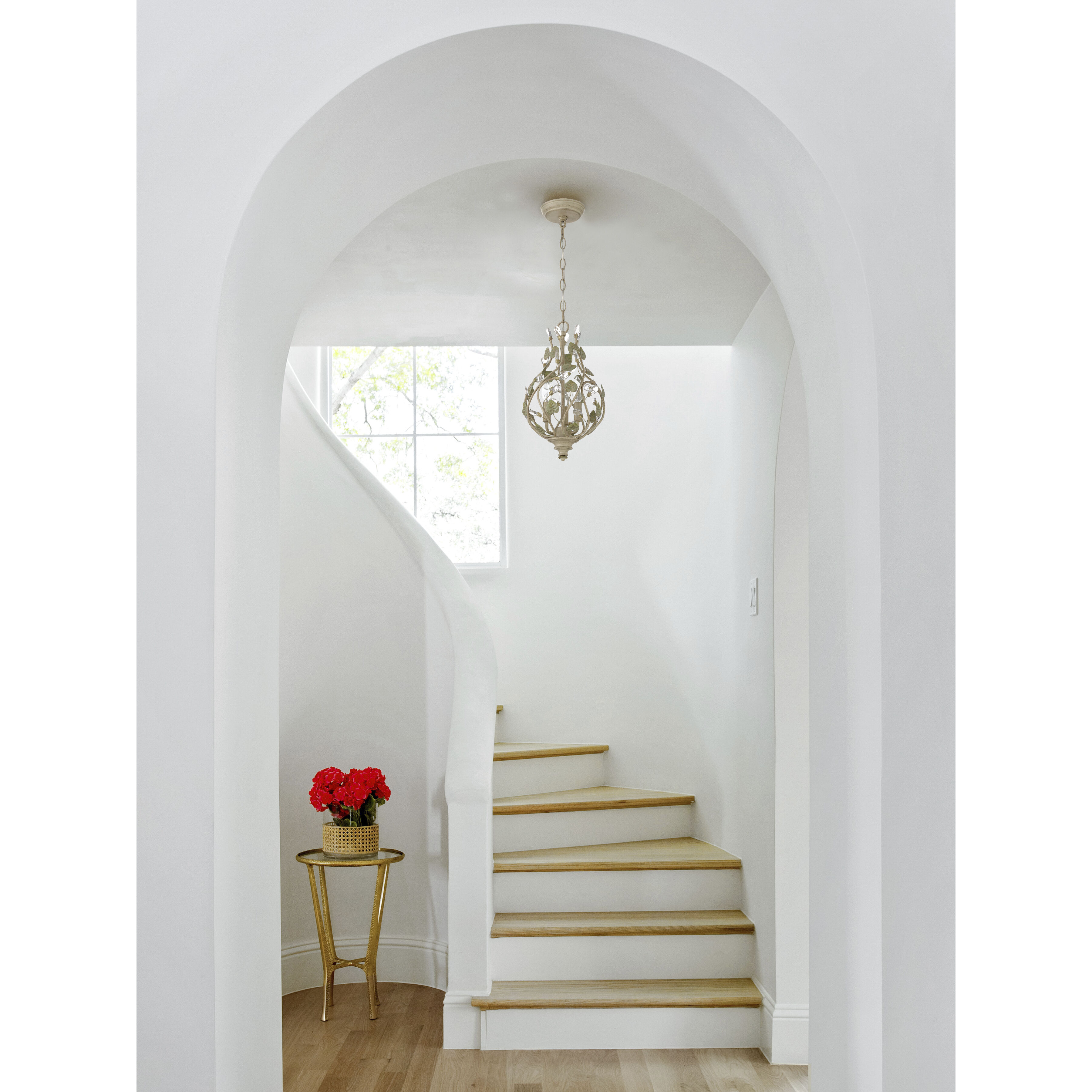 Josie 3 Light 9 inch Champagne Green Tea Mini Chandelier Ceiling Light