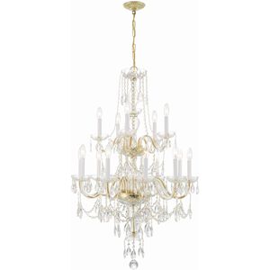 Traditional Crystal 15 Light 32.00 inch Chandelier