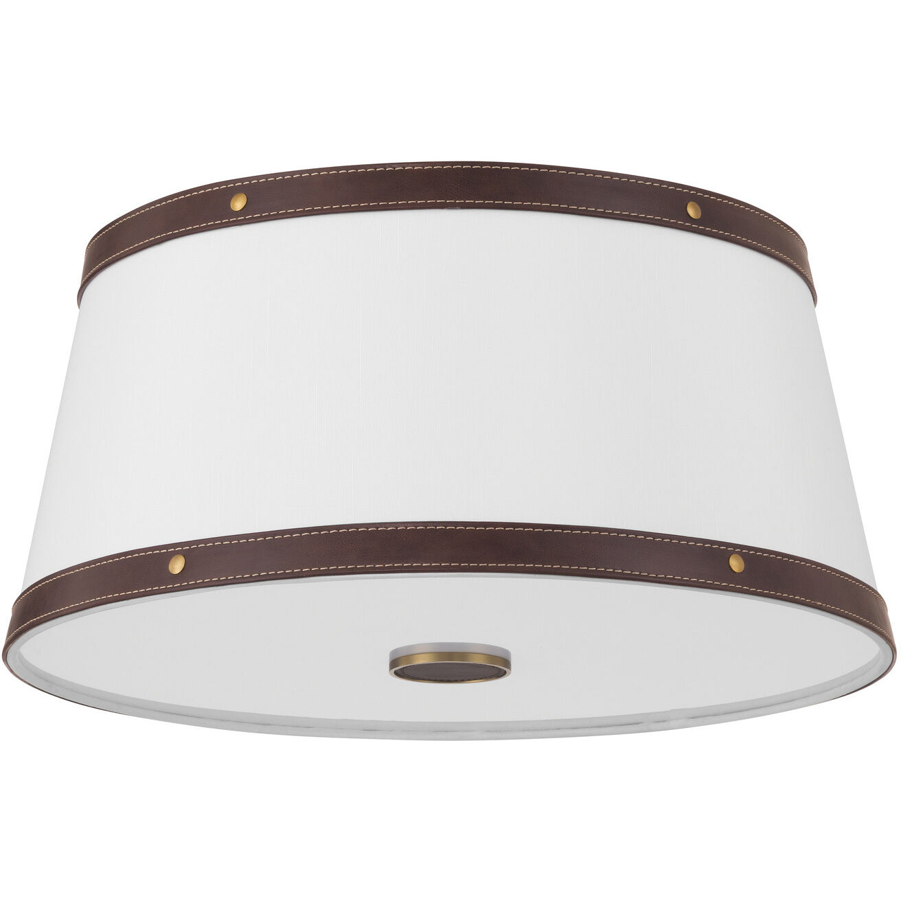 Callahan 3 Light 17 inch Luxe Gold Flush Ceiling Light